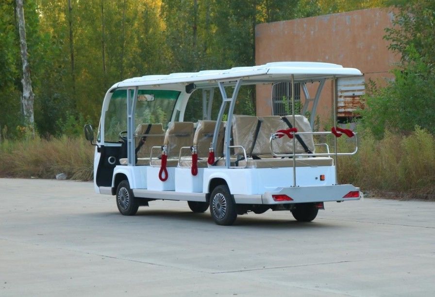 Brand New 17 Person Sitseeing Bus 72V Electric Lifted  Cart Off Road Buggy With Lithium Battery