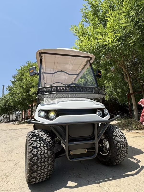36V 200Ah Lithium Batteries 4 Seater Electric Custom Wholesale  Golf Cart With Windshield Street Legal