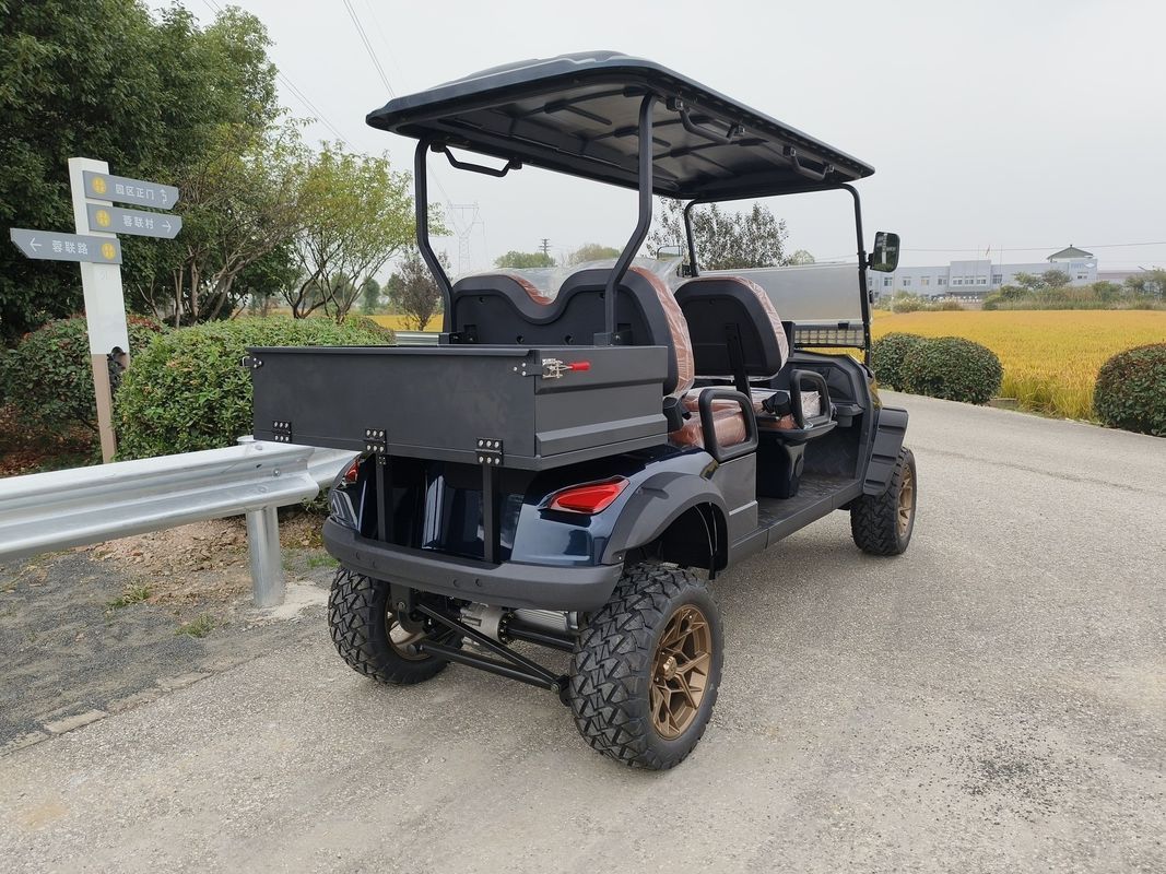 Chinese Import Electric 4 Seater Cheap Street Legal Wholesale Utility Cargo Golf Cart Truck Luxury Off Road 72 Volt
