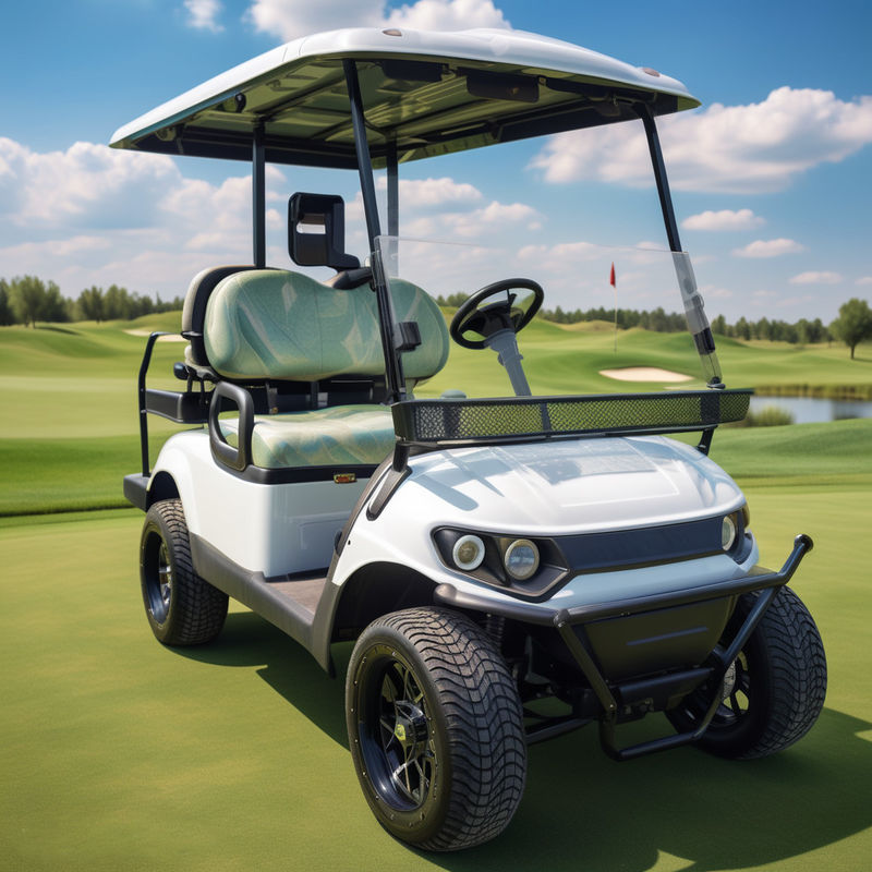 2 4 6 8 Person 48v Electric Lifted Street Legal Golf Carts Off Road Buggy Electric Club Car