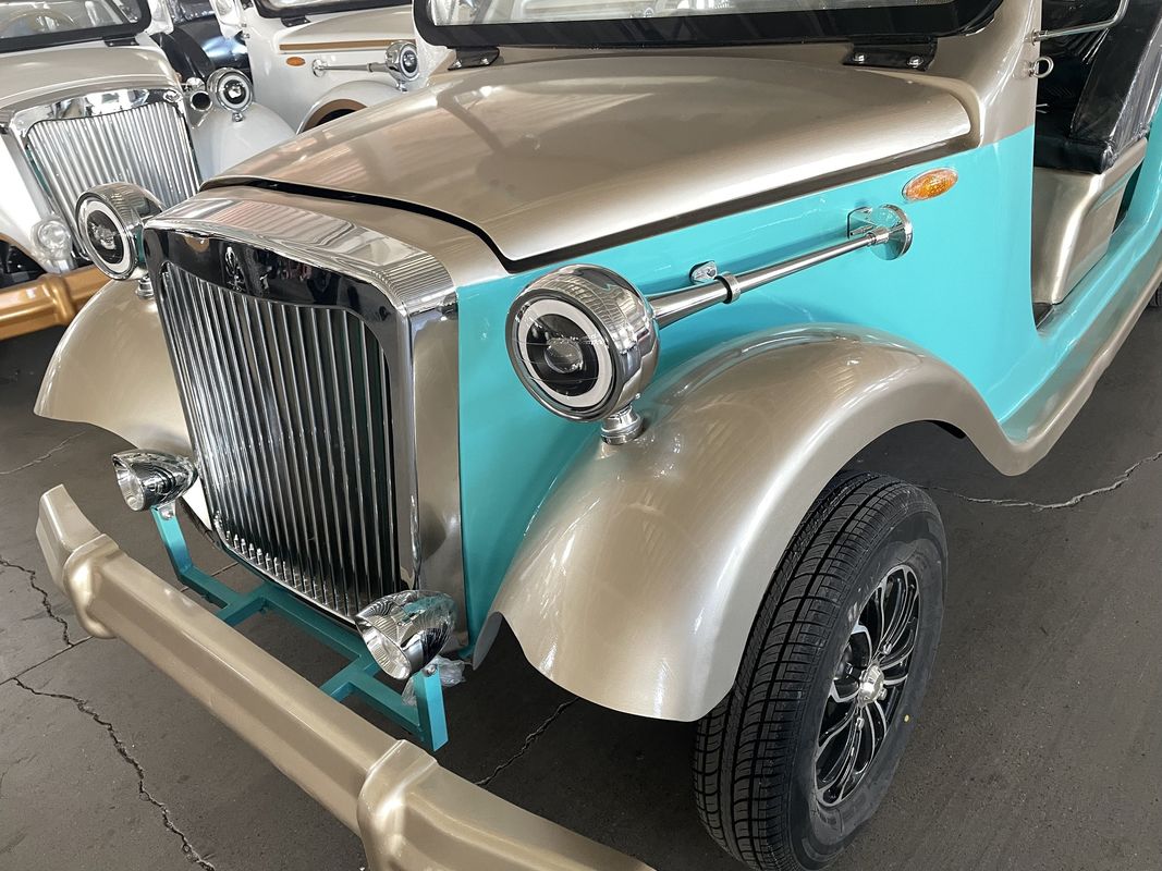 Roadster 11 Seat Electric Vintage Retro Classic Car Luxury Street Legal Low Speed Sightseein Antique