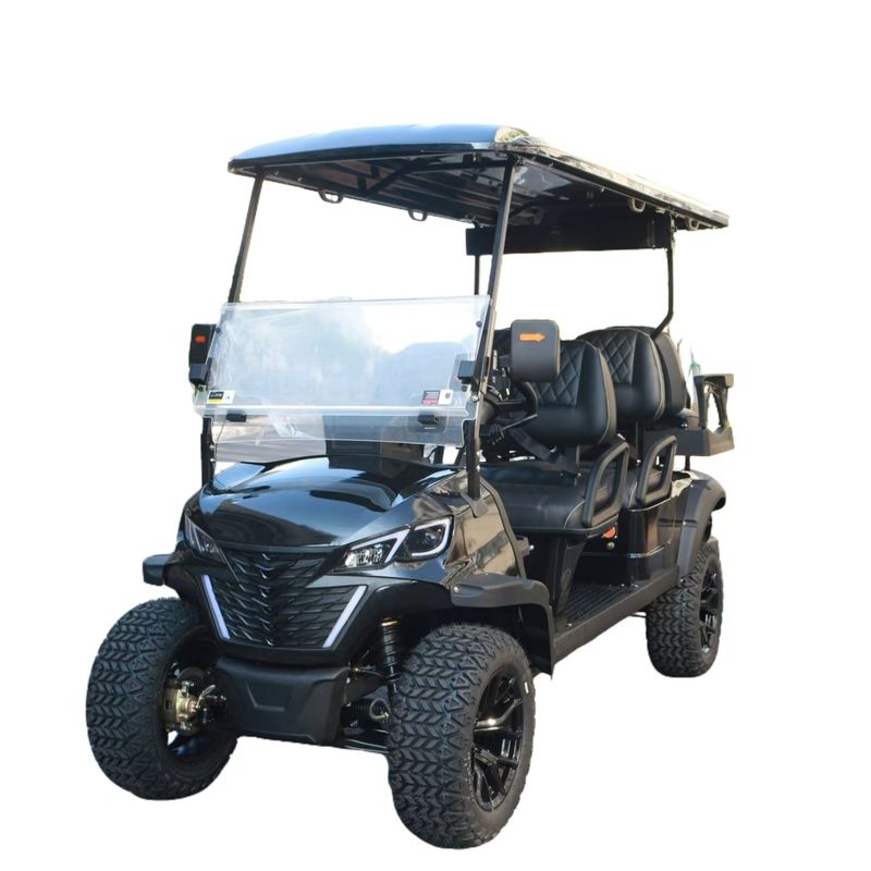 New Energy Lithium Battery Off Road Golf Cart For Wedding Airport Hotel Transfers With Customizable Color And LOGO
