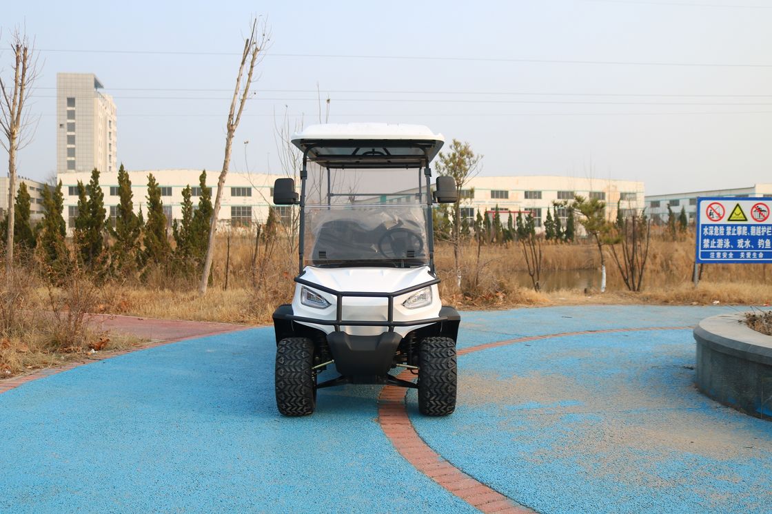 Classic Pointed Six Seat Electric Golf Cart Can Be Equipped With Lithium Battery Or Lead Acid Battery Color And LOGO Customized.