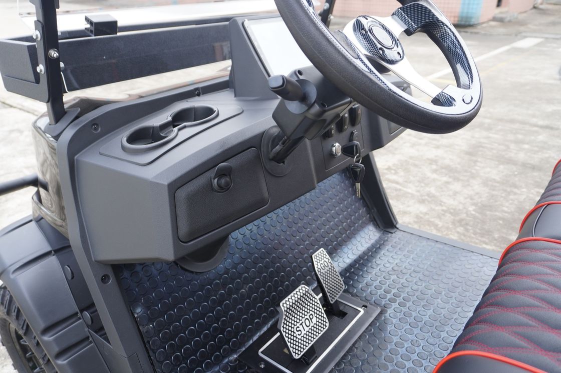Electric Cartelectric Golf Cart Buggy Vehicles 2+2 Seater With Dump Bed And Roof Golf