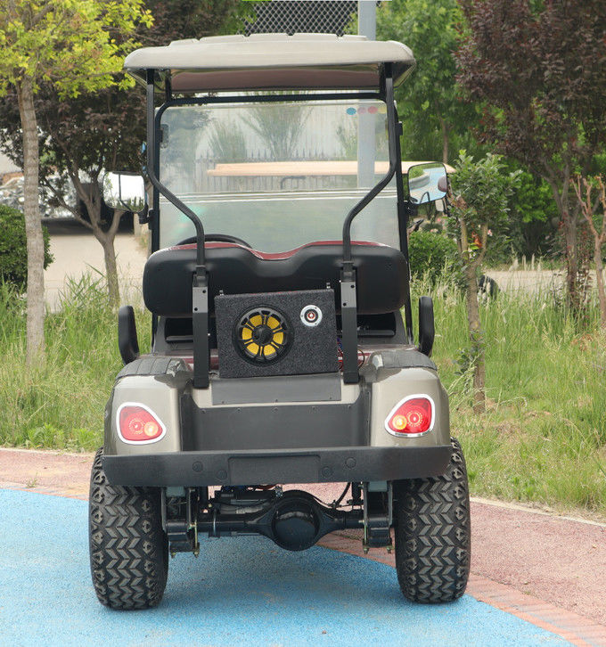 2 Seater Golf Cart Utility Vehicle 30km/h Automatic Lightweight Battery Operated Electric Golf  Buggy