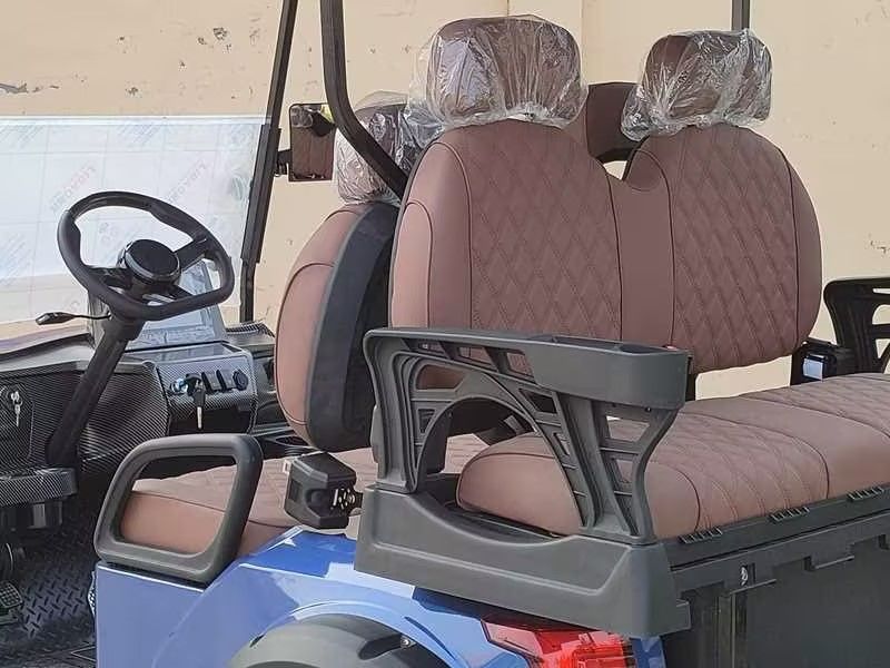 Street Legal Fast Mini 72V Lithium Small Custom Electric Golf Cart Car 2 Seater Vehicle With DC Motor Type