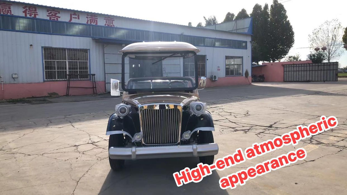 5 posti a sedere 5Kw Mini elettrico Classic Vintage Car Golf Cart Strada Legale Antico Luxury Per Adulti