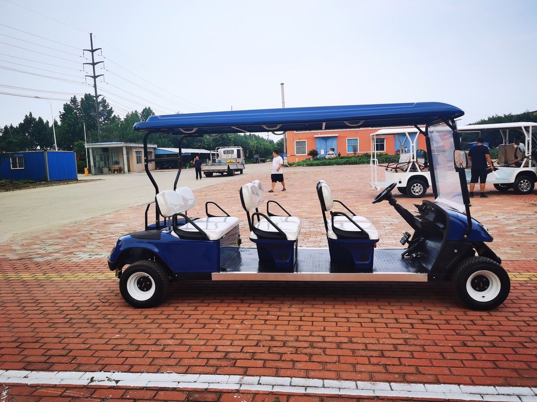 6 Seater Classic Electric Golf Cart Customizable Seats And Colors CE Certification