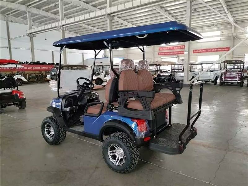 Classic 2+2-Seater Electric Golf Cart Customizable Color And LOGO For Golf Courses Or Golf Clubs