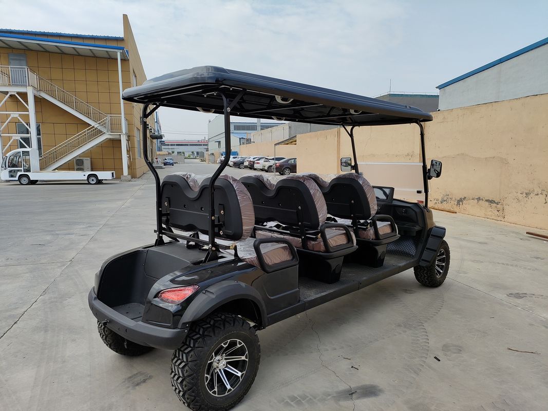 Classic High Luxury Off Road Electric Golf Cart Customization CE Certification For Scenes As Beaches And Snow