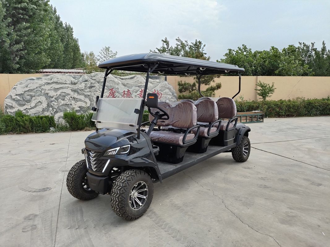 Classic High Luxury Off Road Electric Golf Cart Customization CE Certification For Scenes As Beaches And Snow