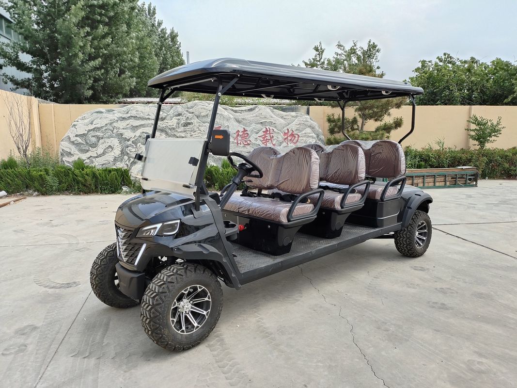 Classic High Luxury Off Road Electric Golf Cart Customization CE Certification For Scenes As Beaches And Snow