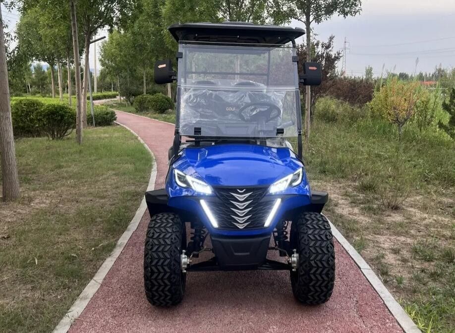 Sechs-Sitzer-Elektrische Off-Road Luxus-Golfkarre Elektromagnetische Bremse unterstützt kundenspezifische Farbe und LOGO