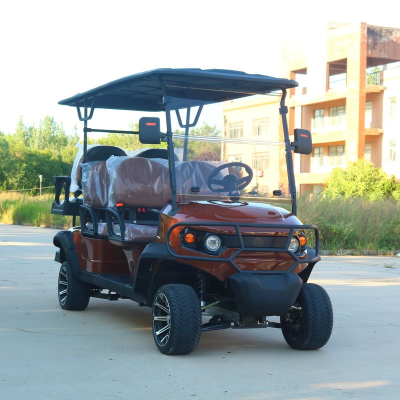 Advanced Technology and Eco-Friendly Principles The All- Luxury Four-Seater Electric Golf Cart
