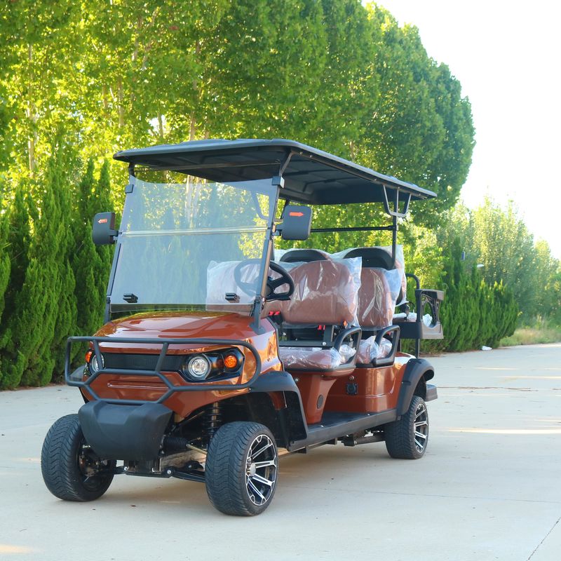 Advanced Technology and Eco-Friendly Principles The All- Luxury Four-Seater Electric Golf Cart