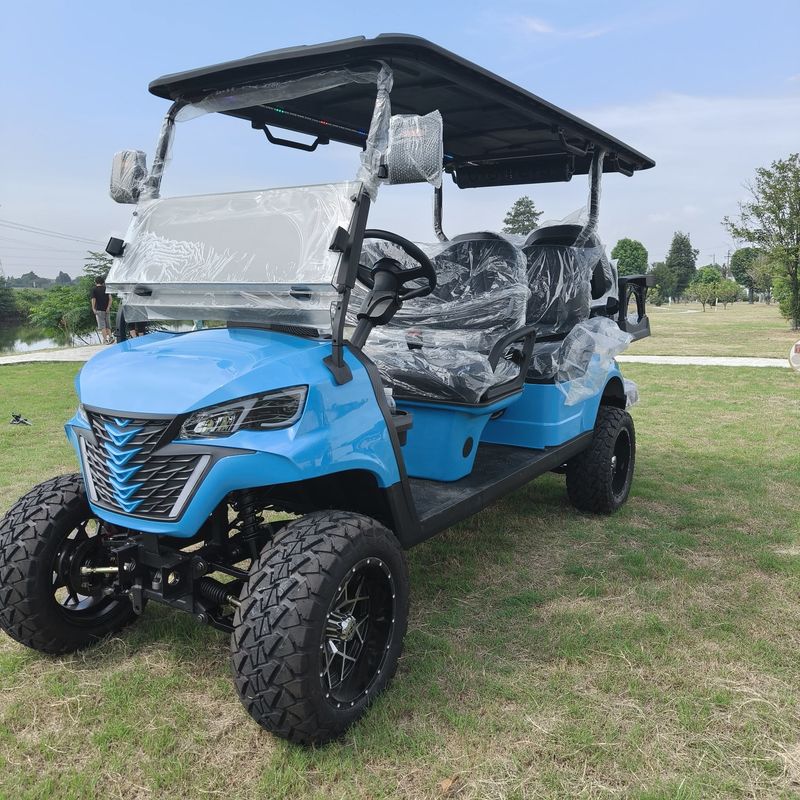 Electrical 48V Club Car Windshield Carbon Fiber Electric Txt Shock Tow Bars For Mini Golf Cart
