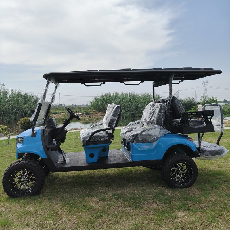 Electrical 48V Club Car Windshield Carbon Fiber Electric Txt Shock Tow Bars For Mini Golf Cart