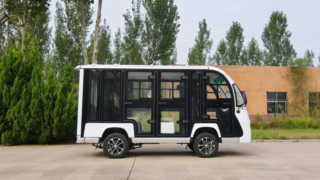 8-Seater Enclosed Electric Sightseeing Bus Can Have Built-In Air Conditioning And Supports Customized Colors And Logos For Scenic Spots Or Hotel Airport Transfers.