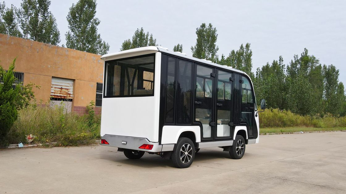 8-Seater Enclosed Electric Sightseeing Bus Can Have Built-In Air Conditioning And Supports Customized Colors And Logos For Scenic Spots Or Hotel Airport Transfers.