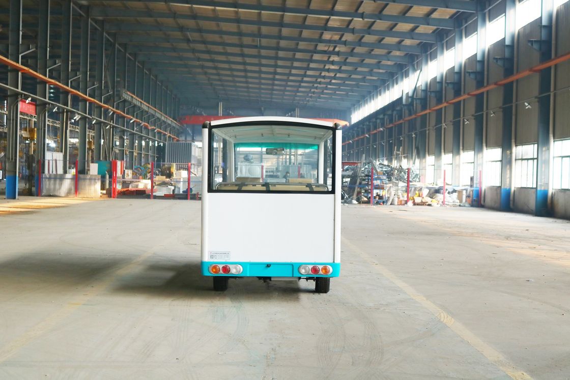 14-Seater Open-Top Electric Sightseeing Bus With Customizable Color And LOGO OEM And ODM
