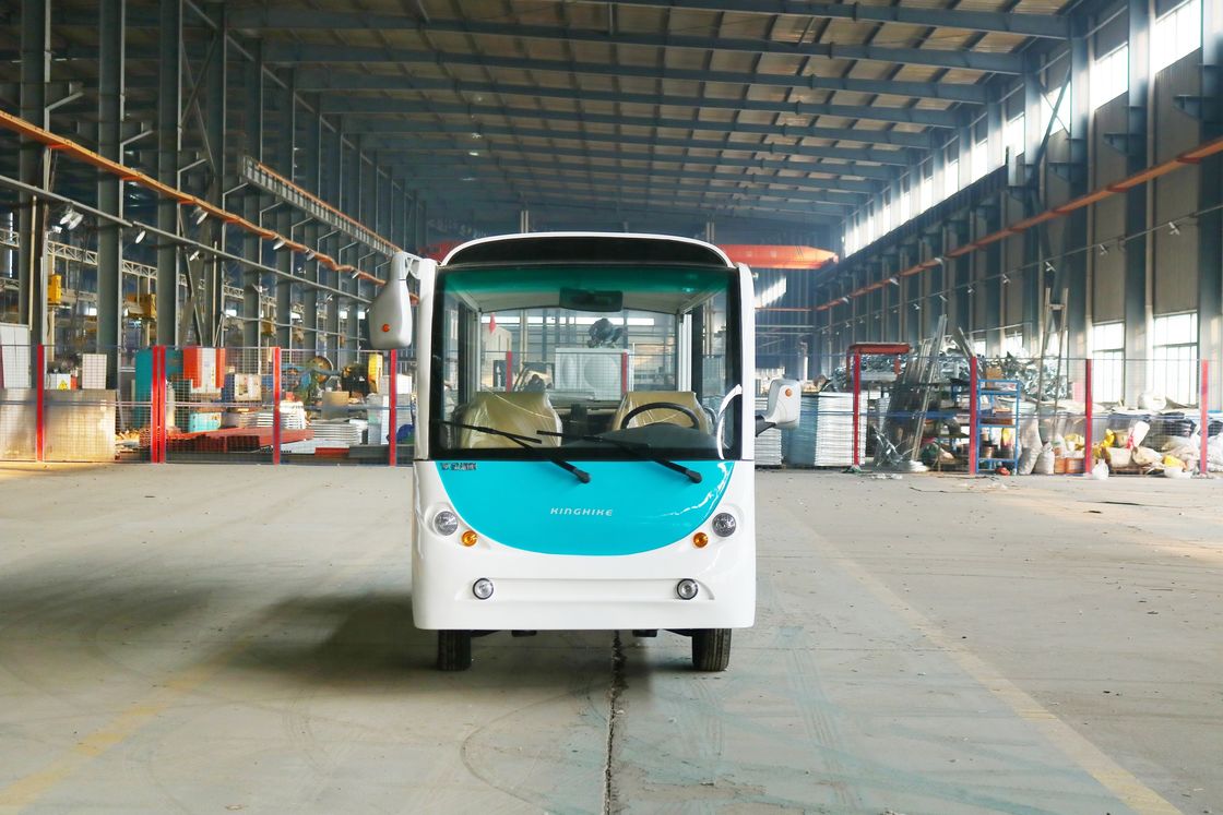 14-Seater Open-Top Electric Sightseeing Bus With Customizable Color And LOGO OEM And ODM