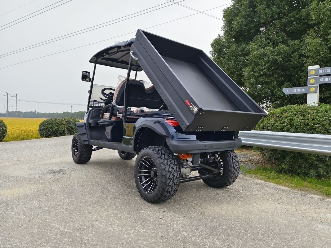 Trendy Advanced Premium Off-Road Electric Lithium 2 Seater Golf Cart with Cargo Box Utility Electric Golf Truck