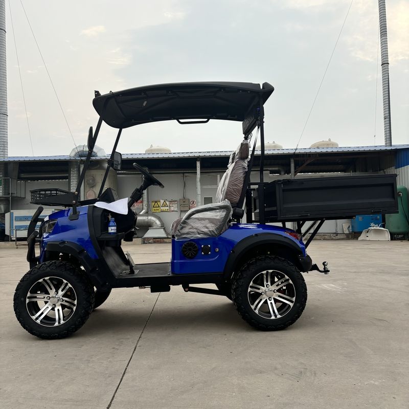 4 Seater Electric Bucket Cheap Small Custom Electric Off-Road Golf Cart With Storage Box Dump Truck