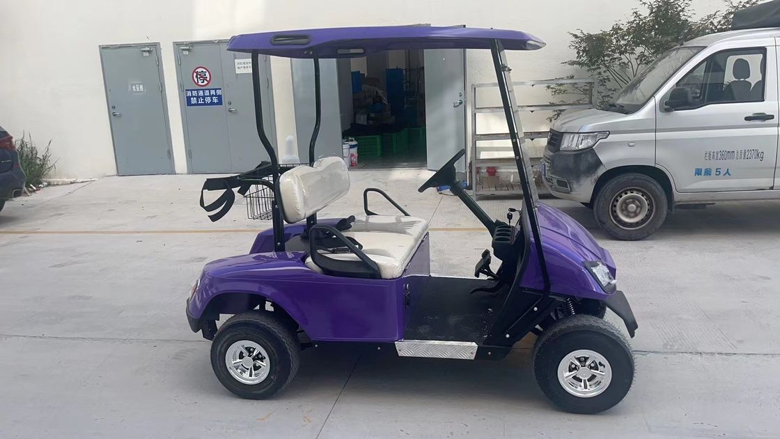 High Power 1000W 6 Seats Golf Cart With 72V Lithium Battery Battery Capacity 48V Rated Passengers 80km