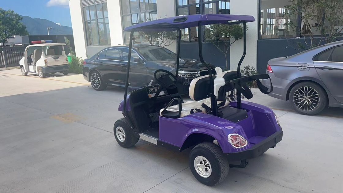 High Power 1000W 6 Seats Golf Cart With 72V Lithium Battery Battery Capacity 48V Rated Passengers 80km