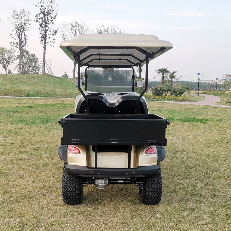 Bốn chỗ ngồi Dump Electric Golf Cart tùy chỉnh với màu sắc và logo và cung cấp chứng nhận CE.