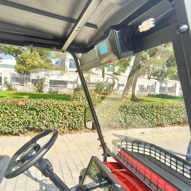 Modern Chassis 6 Seat Street Legal Trailer Vintage Golf Cart Retrofit