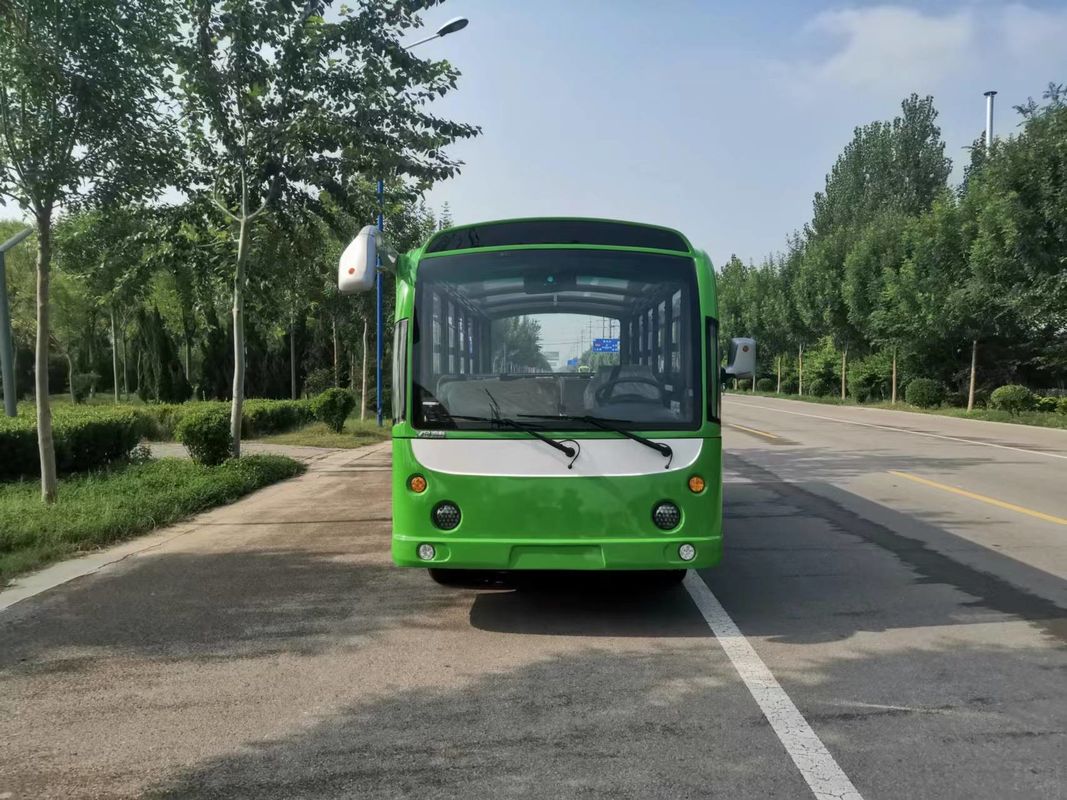 23-Seat Enclosed Electric Sightseeing Bus Can Be Customized With Color And LOGO ODM OEM