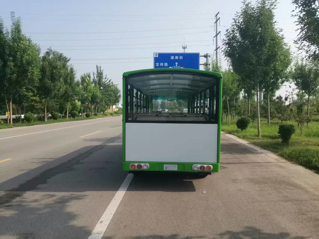 23-Seat Enclosed Electric Sightseeing Bus Can Be Customized With Color And LOGO ODM OEM