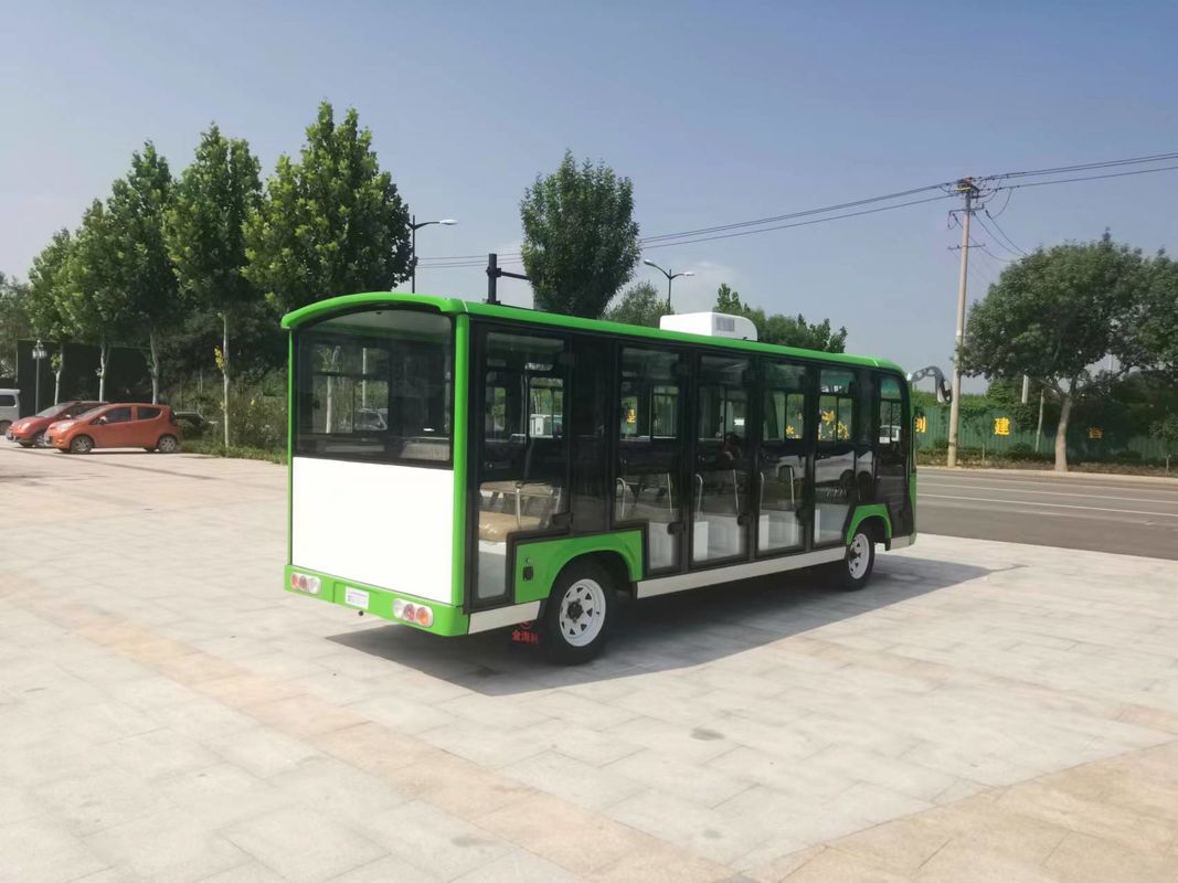 23-Seat Enclosed Electric Sightseeing Bus Can Be Customized With Color And LOGO ODM OEM