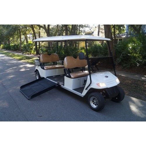 Four-Seater Electric Golf Cart For Disabled People With Disabled Slope Supports Customization Of Multiple Seats And Provides CE Certification