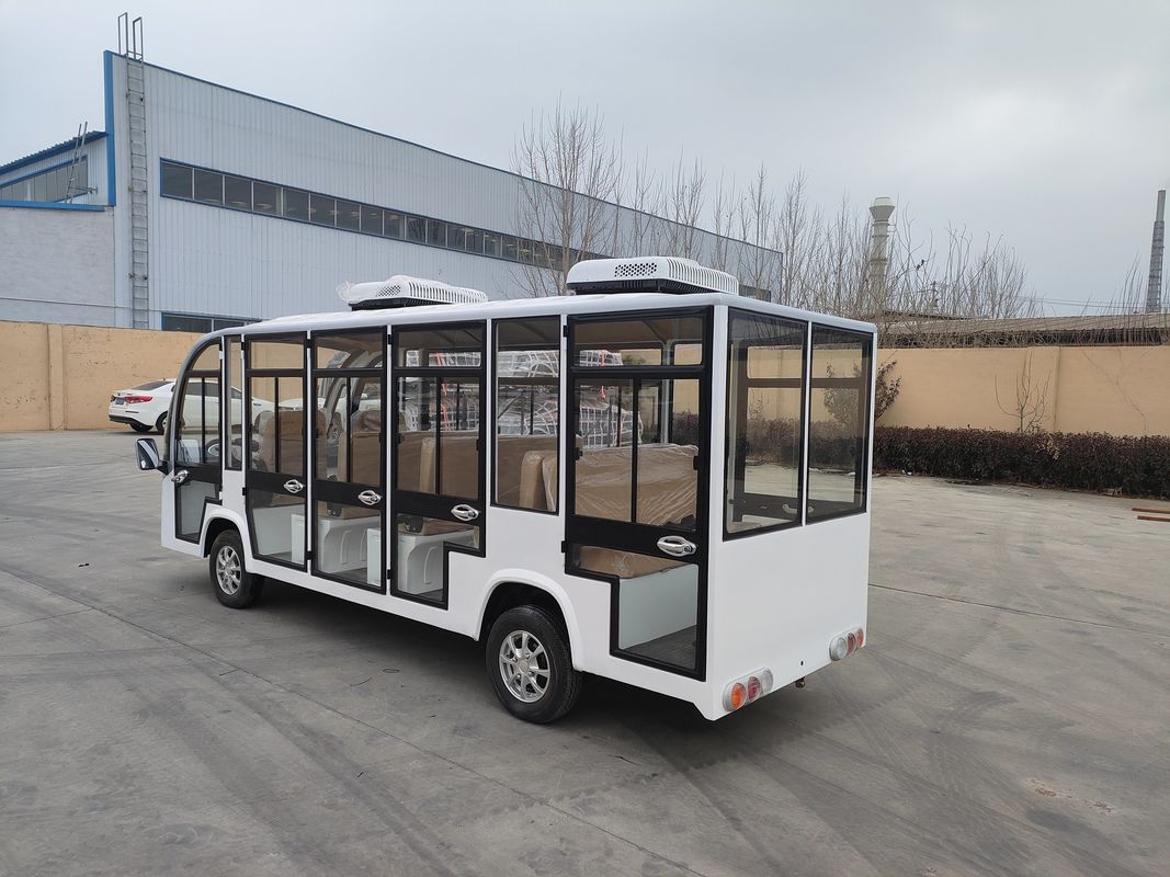 Street-legal 14 Seats Electric Shuttle City Sightseeing Bus Off Road Car Tourist Bus