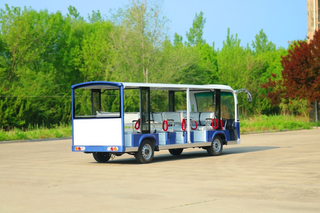 23-Seater Electric Open-Top Sightseeing Bus Customizable Color And LOGO OEM ODM