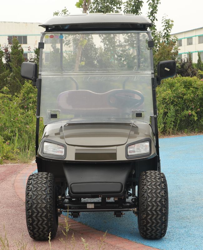 Effortlessly Conquer Slopes 4-Seater Golf Cart with Motor and Intelligent Control System