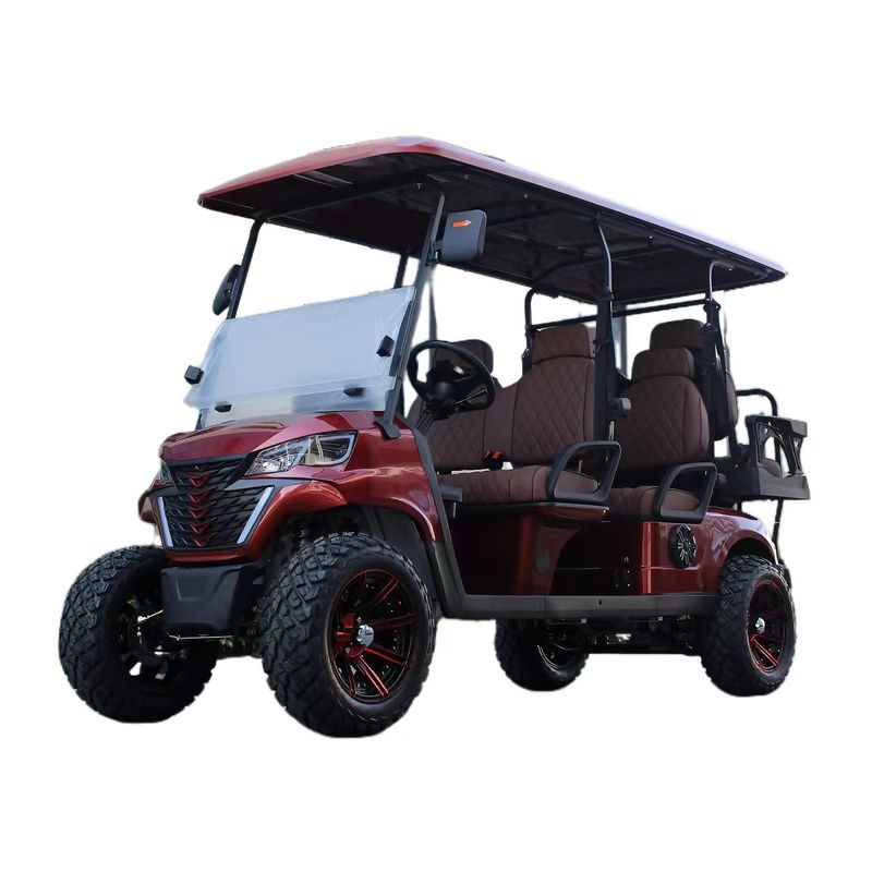 4 Wheel Drive 2 4 6 Seater High Speed Legal Street Electric Off Road Golf Cart Utility Vehicle