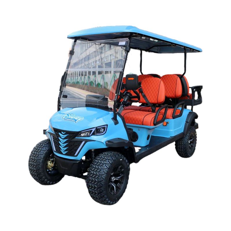 4 Wheel Drive 2 4 6 Seater High Speed Legal Street Electric Off Road Golf Cart Utility Vehicle