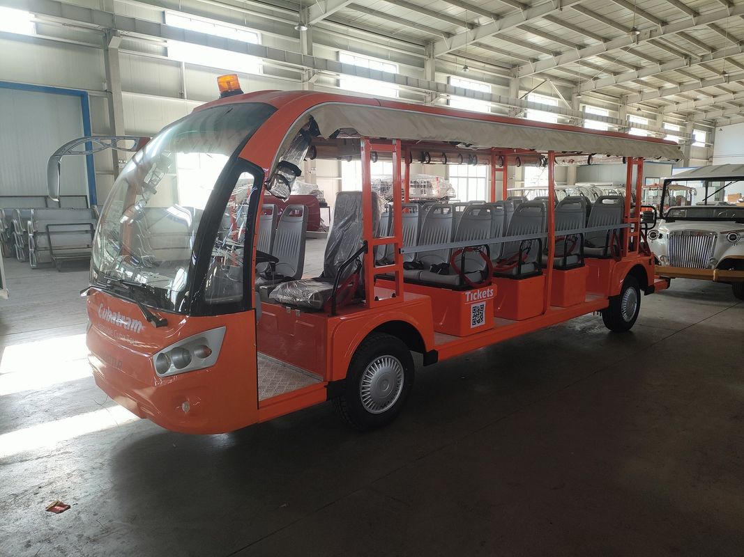 New Energy Lithium Battery 17-seater Enclosed Bus With Customizable Color And LOGO For Airport Pickup And Scenic Spot Sightseeing