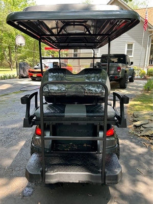 Çin Standart Elektrikli Araç Off Road Sokak Yasal Golf Arabası 6 kişilik Depolama Kutusu ile