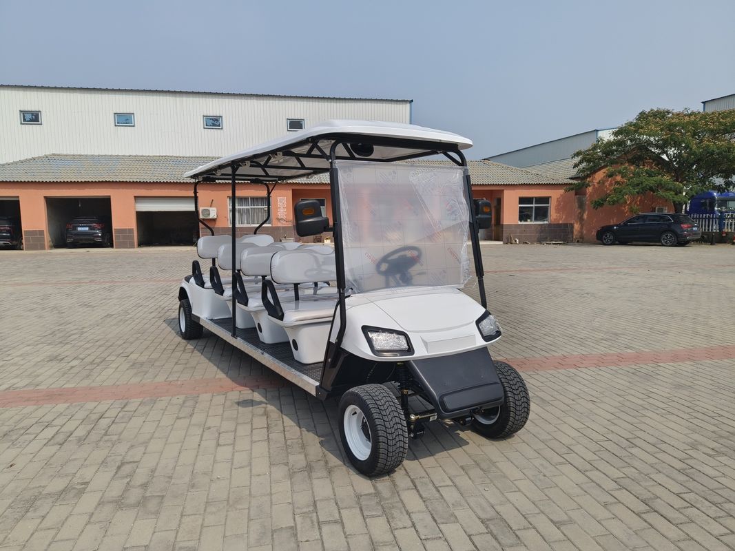 Carrinho de golfe elétrico Off-Road Bateria de lítio de 8 lugares Suporta personalização