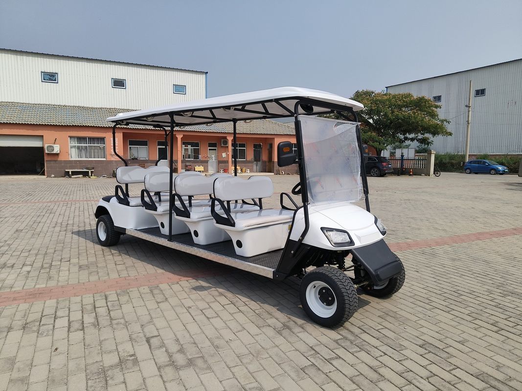 Carrinho de golfe elétrico Off-Road Bateria de lítio de 8 lugares Suporta personalização