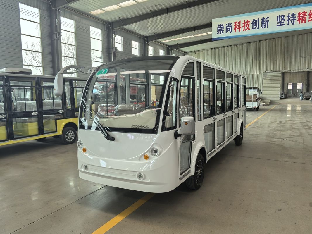 Customizable Closed 17-Seater Convertible Electric Sightseeing Car For Scenic Spots Hotels And Airport Transfers