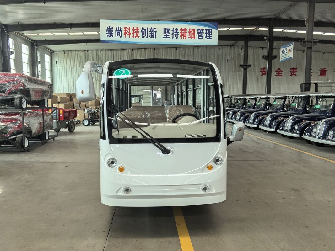 Customizable Closed 17-Seater Convertible Electric Sightseeing Car For Scenic Spots Hotels And Airport Transfers
