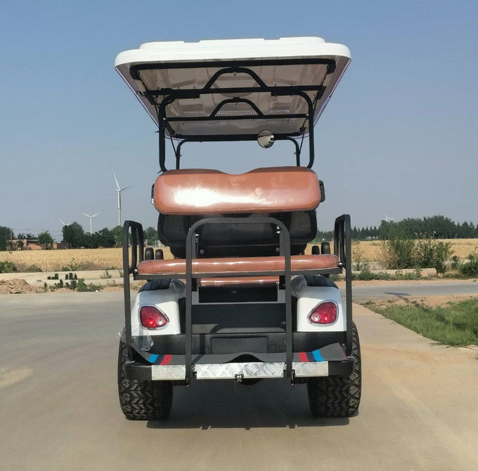 20% Climbing Ability 6 Seater Golf Cart 60V Full Intelligent Electric Control for Safe Comfortable Ride
