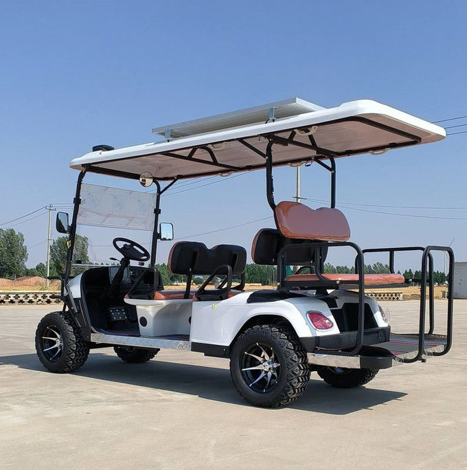 20% Climbing Ability 6 Seater Golf Cart 60V Full Intelligent Electric Control for Safe Comfortable Ride