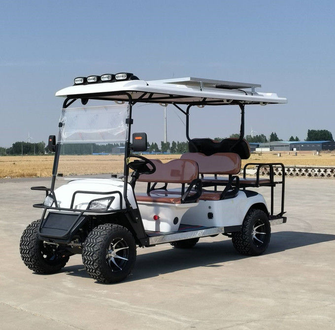 20% Climbing Ability 6 Seater Golf Cart 60V Full Intelligent Electric Control for Safe Comfortable Ride