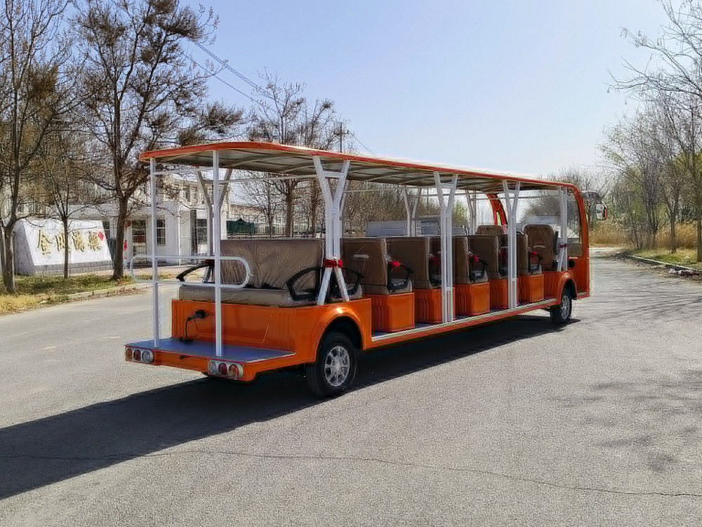Performance Automóvil de turismo eléctrico con 23 asientos personalizables Velocidad máxima ajustable 28-35km/h